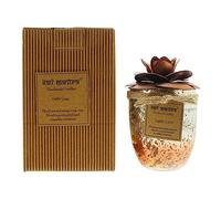 Bali Mantra Candela in vetro di camelia al rame e kafir lime 500g
