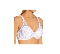 Bali Women's Passion for Comfort Minimizer Underwire Bra Reggiseno, Stampa Floreale Bianca, 4DD Donna