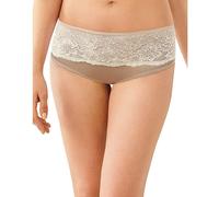 Bali Mutande Hipster Da Donna One Smooth U Comfort Indulgence In Raso Con Pizzo
