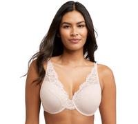 Bali Suave Encaje En U con Aros, Brasier Convertible Cómodo Elástico de Cobertura Completa Reggiseno, Opaque, Sandshell, 5C Donna