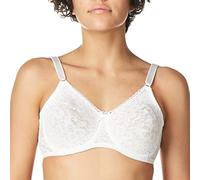 Bali Reggiseno Donna Pizzo e Ferretto Liscio #3432, Bianco, 4C