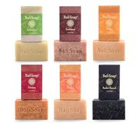Bali Soap Orange Collection - Confezione da 6 saponette naturali | Per uomo e donna