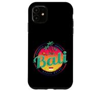Bali Souvenir vintage tramonto retrò Indonesia Custodia per iPhone 11
