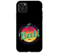 Bali Souvenir vintage tramonto retrò Indonesia Custodia per iPhone 11 Pro Max