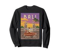 Bali Sunset Adventure Cavalca le onde con stile, regalo per viaggiatori Felpa