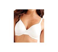 Bali Un Reggiseno Liscio con Ferretto a U, Reggiseno Modellante levigante, Reggiseno a Copertura Completa con levigatura Frontale a Schiena, Bianco, 5D