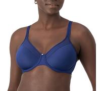 Bali Una U Liscia Reggiseno Altamente Coprente, Opaco, nella Marina Militare, 3C Donna