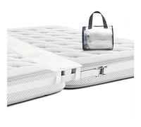 BALIBETOV Unisci materassi (Bed Bridge) Kit - Unisci materassi singoli in matrimoniale - Connettore a Due Letti Connettore per Materasso per Ospiti e riunioni di Famiglia (Naturale)