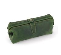 Balidiya Borsa da trucco in pelle per borsa da viaggio di grande capacità borse cosmetiche per donne e ragazze borsa da toilette organizer per trucchi borse per pennelli cosmetici, Verde