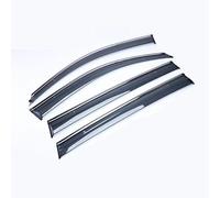 BALIJUN Auto Deflettori d'Aria per HAVAL H2 2014-2024, ABS Deflettore del Vento Deflettori Finestrini Pioggia Antiturbo Accessori per Auto,ABS Plating