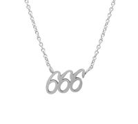 Balilou Bracciale con numeri d'angelo, con numeri di angelo, con marchio Cosmic Numbers, 666