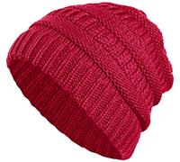 BALINCO Cappello a Maglia da Donna e da Uomo - Cappello Invernale a Maglia (6a) (Rosso Vino)