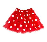 BALINCO Gonna Tull | Gonna Mouse in Rosso con Pois Bianchi per Bambine Mouse Mouse
