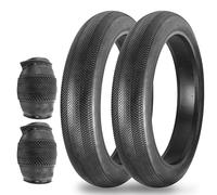 Balinge E-Bike 20x4.0 Fat Tire 20 x 4 20 x 4 Fat Tire 2 Pack Heavy Duty High-Performance Resistente Mountain Snow Bike Pneumatici 20x4, 20x4 Pneumatico, Nero, 2Tires