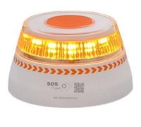 Baliza SOS FLASH V16 Connected Omologata DGT Geolocalizzata Magnetica Gialla