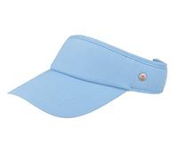Balke Visiera parasole con chiusura in velcro per uomo e donna, Azzurro, Taglia unica