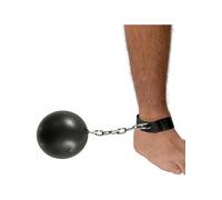 Ball and Chain for Convicts and Stags, Black