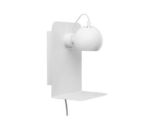 Ball Applique con USB Bianco Opaco
