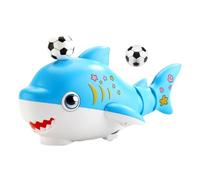 Ball Blowing Toy, Sensory Shark Toys, STEM Building Set, Air Powered Sturdy Design, Lightweight Safe Material, Ideal for Birthday Pool Camping Backyard Outdoor Kids Girls Boys Children Adults