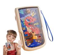 Ball Catching Machine - Dinosaur Handheld Game, Pinball Toy, Compact Size Lightweight Build Interactive Skill Practice | Suitable for Adults Children Travel Home Fun Activity, 5.12x3.35x0.79 inches