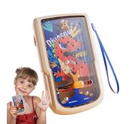 Ball Catching Machine - Pinball Game Toy | Dinosaur Arcade Machine | Gioco elettronico portatile per bambini, giocattolo sport per bambini per bambini, attrezzature da gioco interattive con scenario