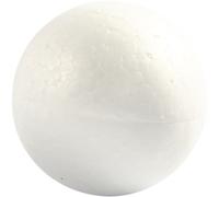 Ball, D: 5 cm, polystyrene, 5pcs