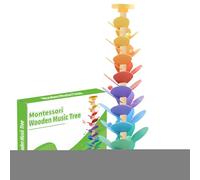 Ball Drop - Foglie Bocce Tree Baby Ball Track, Educazione precoce in legno | Color Cognition STEM, integrazione musicale, apprendimento del di gioco per i 3-7 anni, camera per tutto-pet