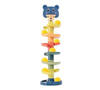 Ball Drop Toy - Engaging Ball Ramp Playset | Spiral Ball Drop Tower | Spiral Tower Ball Drop and Roll Activity Toy, Drop and Go Ball Ramp Toy Set, Toddler Development Educational Toys