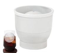 Ball Ice Block Mold - 2,68 x 2,68 x 2,48 Inches Ice Ball Maker Mold | Freezer Round Ball Ice Mold | Round Ice Tray | Reusable Slow Melting Gadget For Restaurant, Gathering, Daily Dining, Bar
