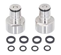 Ball Lock Conversion Kit | 5 / 8FPT Stainless Steel Adapter for A D S G Type Keg Couplers | Non - Leak Quick Disconnect for Gas/Liquid/Beer Taps