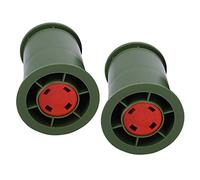 Ball Maker 60mm con Slot Accessori 18x7x7 2 Pezzi Portatile Durevole Pe Bait Tool Ball Maker Accessori per la Pesca Verde