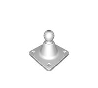 Ball Mount Adapter for Samsung Wireless Car Charger Vent Mount Holder