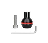 Ball Mount Adapter with 1/4inch Screw Extension Fixed Head Bracket Extended Flashing Light Heavy Duty Camera