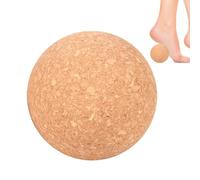 Ball muscolare Deep Tissue, palla di yoga fatta di sughero - rullo di sfere di massaggio ecologico, palline di sughero per il massaggio dei tessuti profondi. Corcroller per gli appassionati di yoga, m
