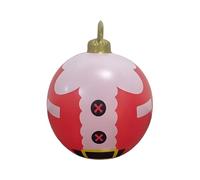 Ball Natalizio Gonfiabile - Decorazione Di Cantiere Per Vacanze Oversize Da 24 Pollici | Ornamento 'albero Sospeso Per Prato Recinzione Soggiorno Camera Da Letto Studiare A Casa Negozio