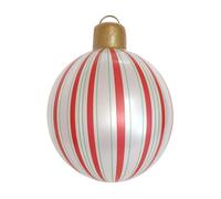 Ball natalizio gonfiabile - Palloni gonfiabili in PVC di grandi dimensioni esterni | Ornamenti per palla per far esplodere - grandi decorazioni per le vacanze in PVC per il giardino all'aperto inverna