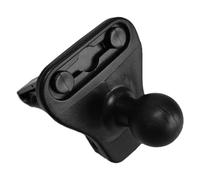 Ball Phone Mount - Base di supporto, testa articolata stabile | Meccanismo di rotazione anti-shake con cavità sicura per l'installazione del cruscotto, per informazioni interne