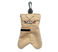 Ball Pouch - Portable Golf Accessory Sack, Funny Quote Small Carrier with Sturdy Metal Clip, Lightweight Range Practice Tool, Ideal for Professional Golfers Training Session Club
