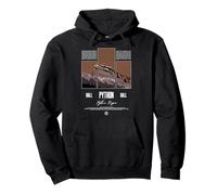 Ball Python Modern Reptile Keeper Streetwear Felpa con Cappuccio