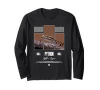 Ball Python Modern Reptile Keeper Streetwear Maglia a Manica