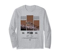 Ball Python Modern Reptile Keeper Streetwear Maglia a Manica