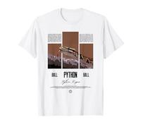Ball Python Modern Reptile Keeper Streetwear Maglietta