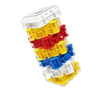 Ball Rolling Ball Maze Cube | Giocattolo antistress a sei lati | Giocattolo antistress per ragazze, viaggi, scuola, feste, aula, auto, sala giochi, campeggio estivo, compleanno