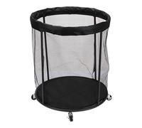 Ball Storage Bin, Large Capacity Portable Balls Organizer Basket, Mesh Sports Equipment Storage Container for Garage Garden Patio Deck Pool Outside, 23.62x23.62x24.41 inches