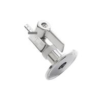 Ball valve 304 Stainless steel Handle 10mm Ferrule 25.4mm Pipe Fitting 1.5inch Tri clamp 2 way ball valve YZWRWRMKTB