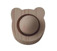 Ball Wood Diffuser - Design Aromatherapy Scent, Dispenser No Electricity Required Passive Fragrance Diffusion Device for Natural Room Freshening Solid Wood Material for Quiet Essential Oil
