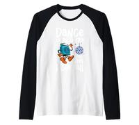 Balla al ritmo della tua palla da discoteca Maglia con Maniche Raglan