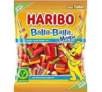 Balla-Balla Magic - Caramelle gommose magiche colorate e divertenti, adatte ai vegetariani e perfette per uno spuntino - Compatibile con haribo - 160 g