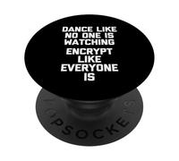 Balla come nessuno sta guardando (Cripta come tutti sono) PopSockets PopGrip Adesivo