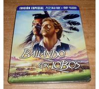 Balla Con Lupi (Dances con Wolves) Blu-Ray+DVD+Cartoline Metallico Nuovo a-B